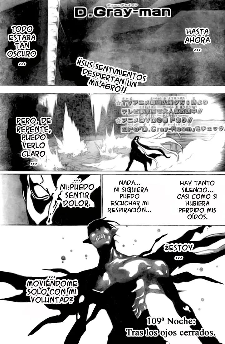 D.Gray-man capítulo 109, página 1
