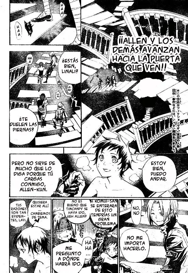D.Gray-man capítulo 110, página 2