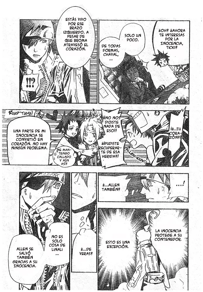 D.Gray-man capítulo 111, página 8