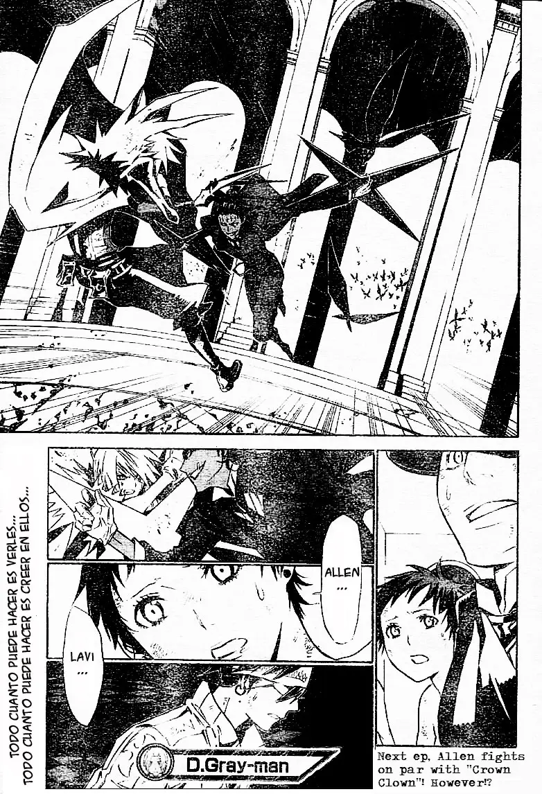 D.Gray-man capítulo 112, página 17