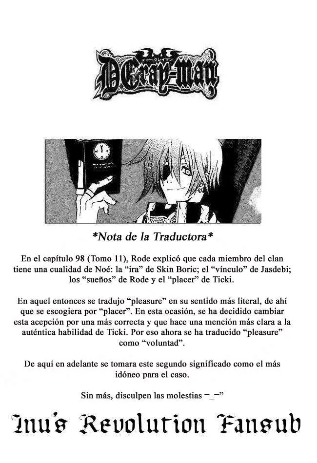 D.Gray-man capítulo 115, página 18