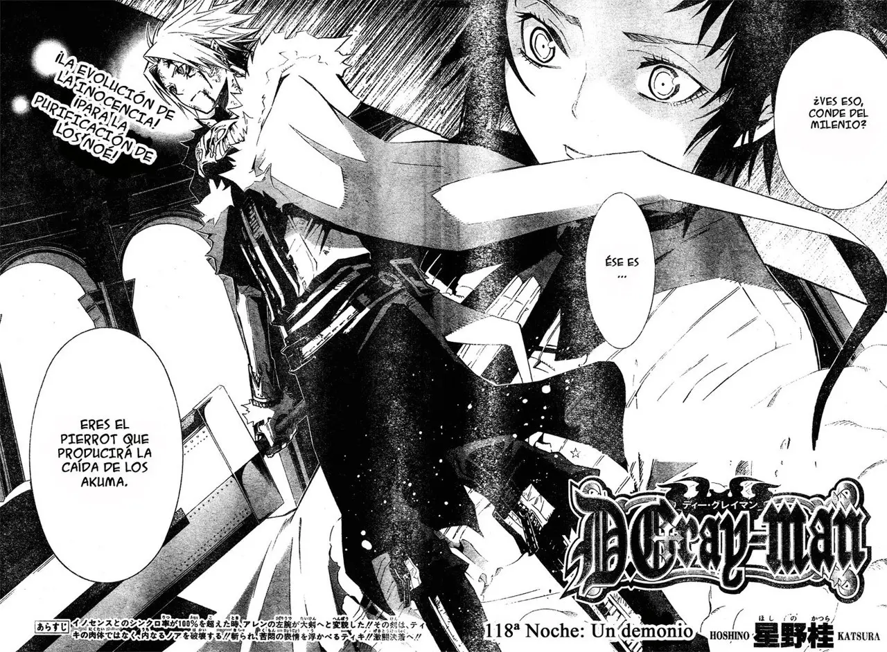D.Gray-man capítulo 118, página 3