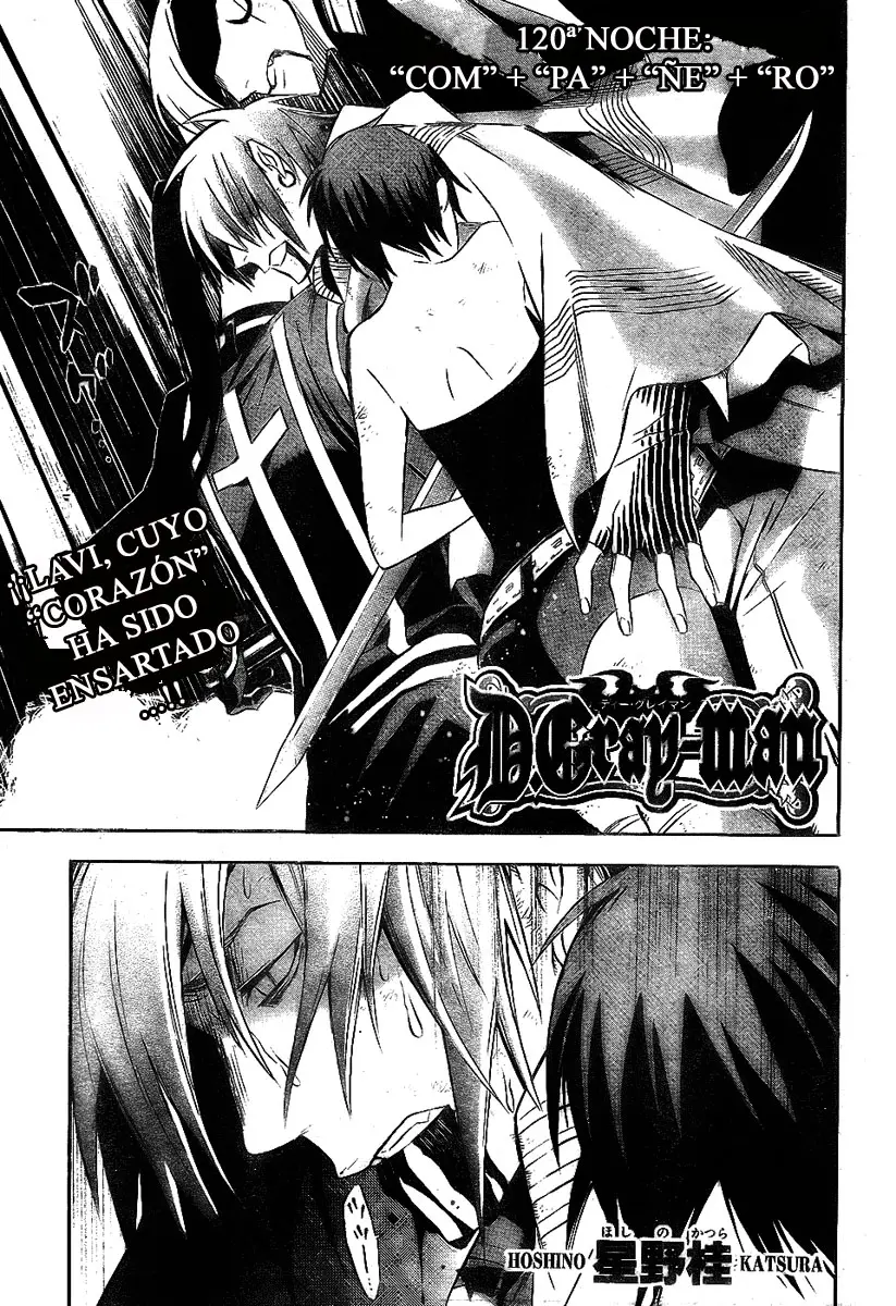 D.Gray-man capítulo 120, página 2