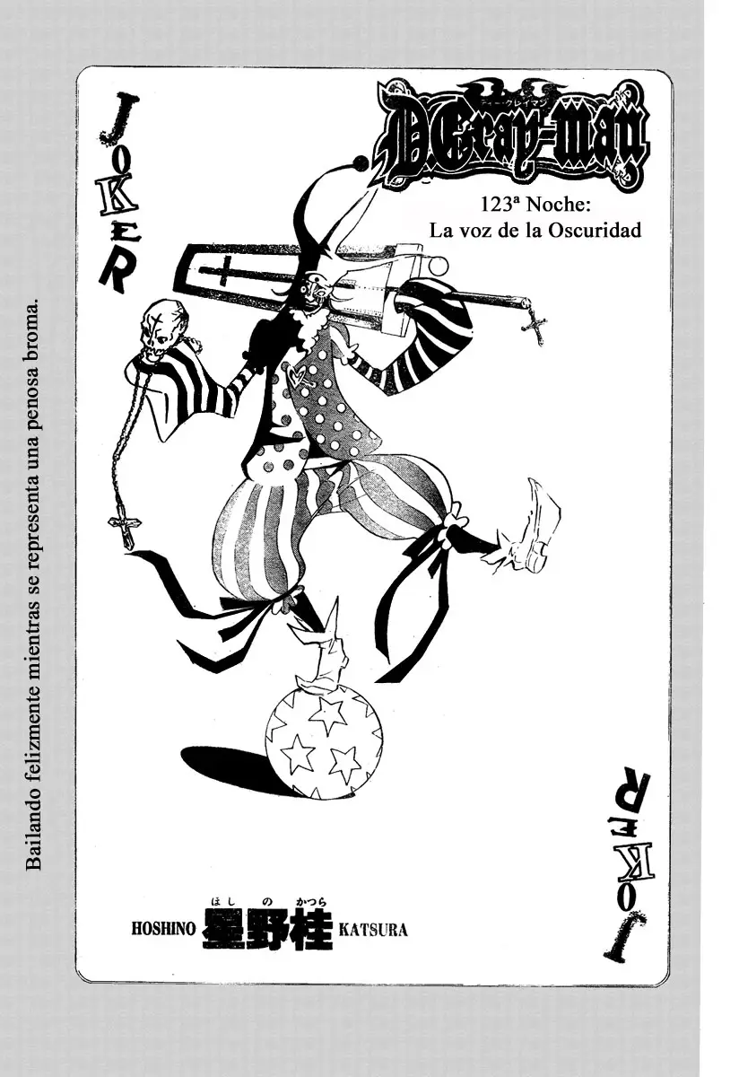 D.Gray-man capítulo 123, página 2