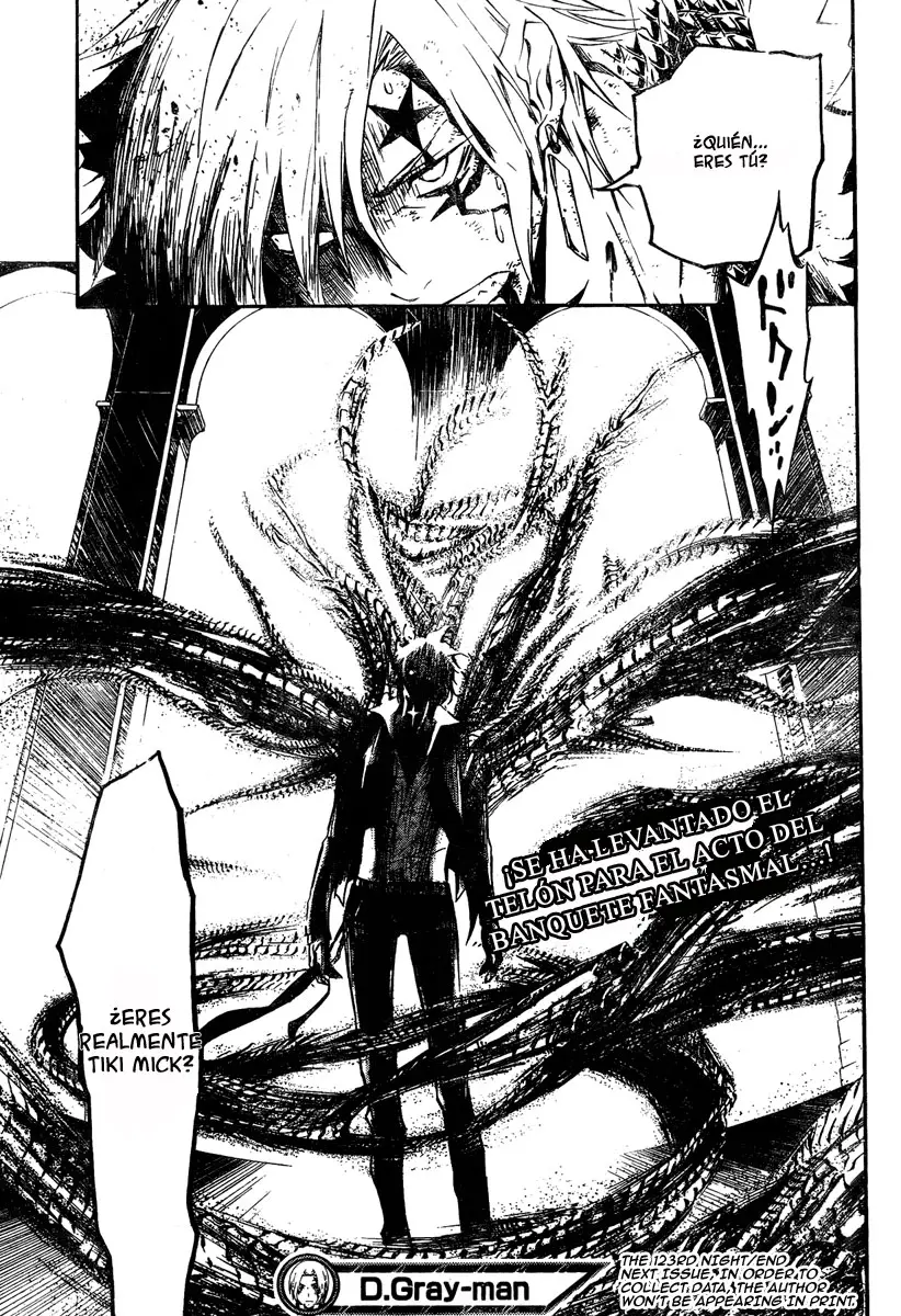 D.Gray-man capítulo 123, página 18