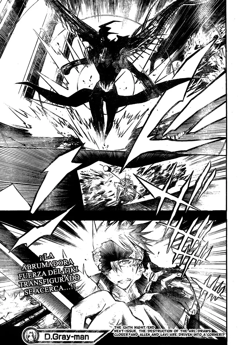 D.Gray-man capítulo 124, página 17