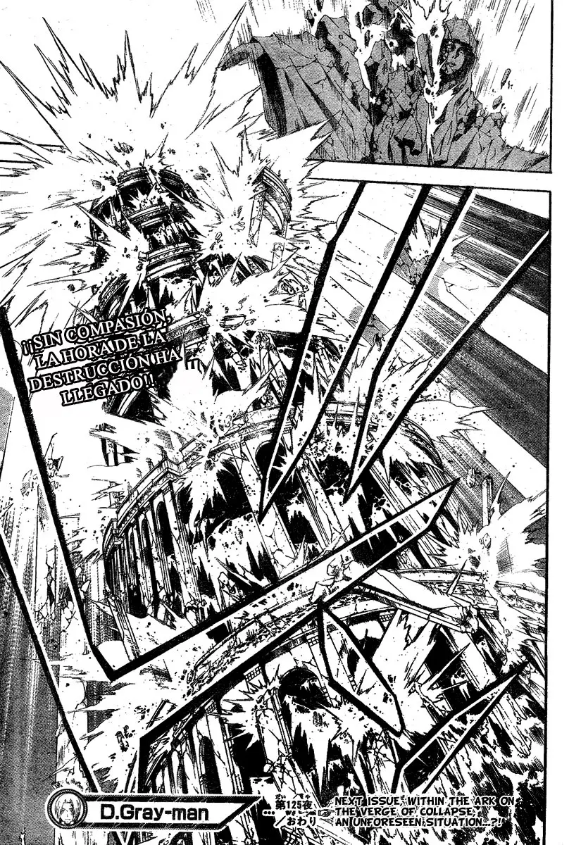 D.Gray-man capítulo 125, página 18