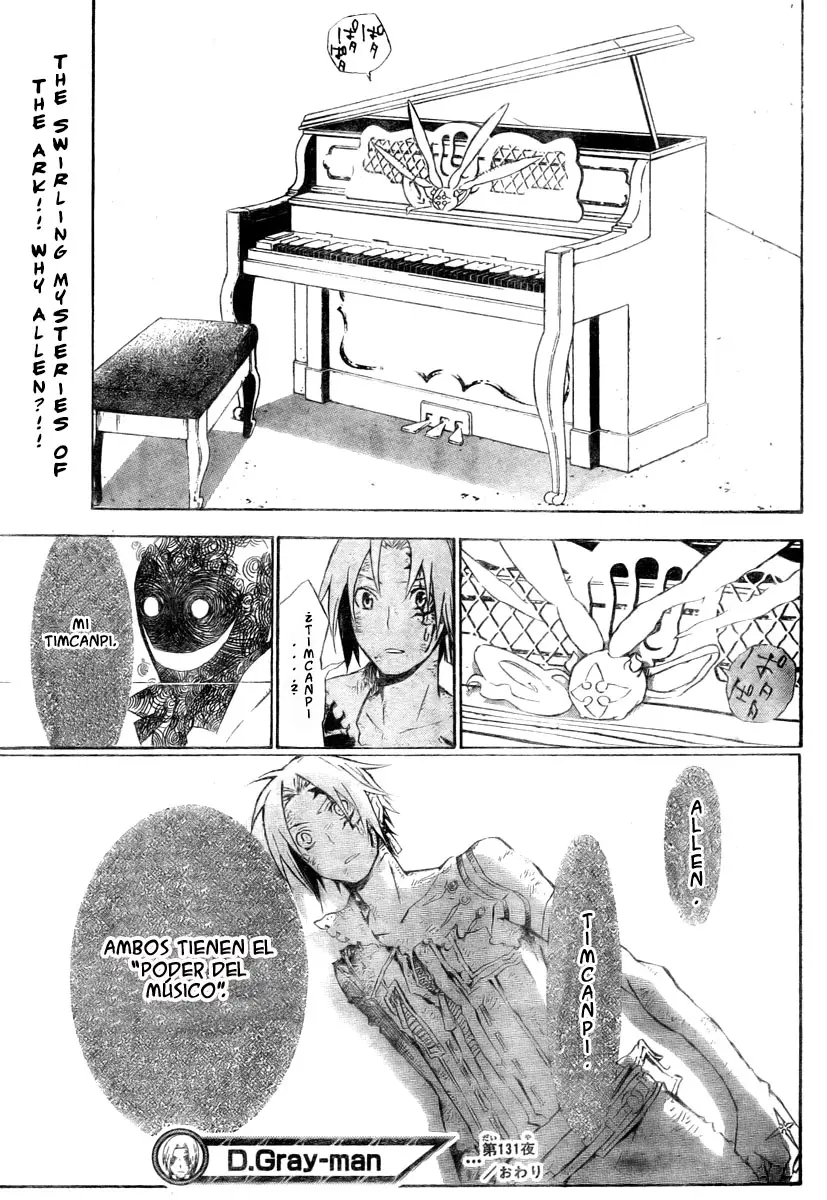 D.Gray-man capítulo 131, página 18