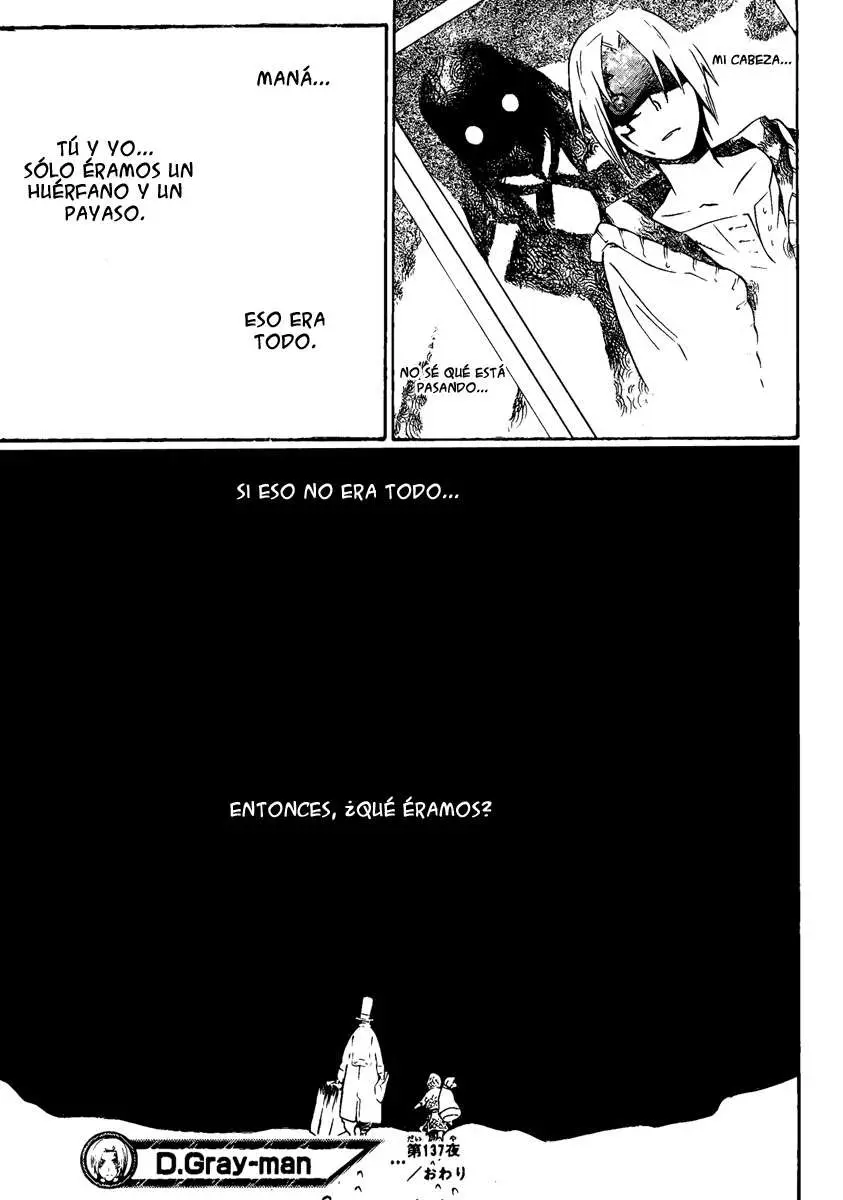 D.Gray-man capítulo 137, página 17