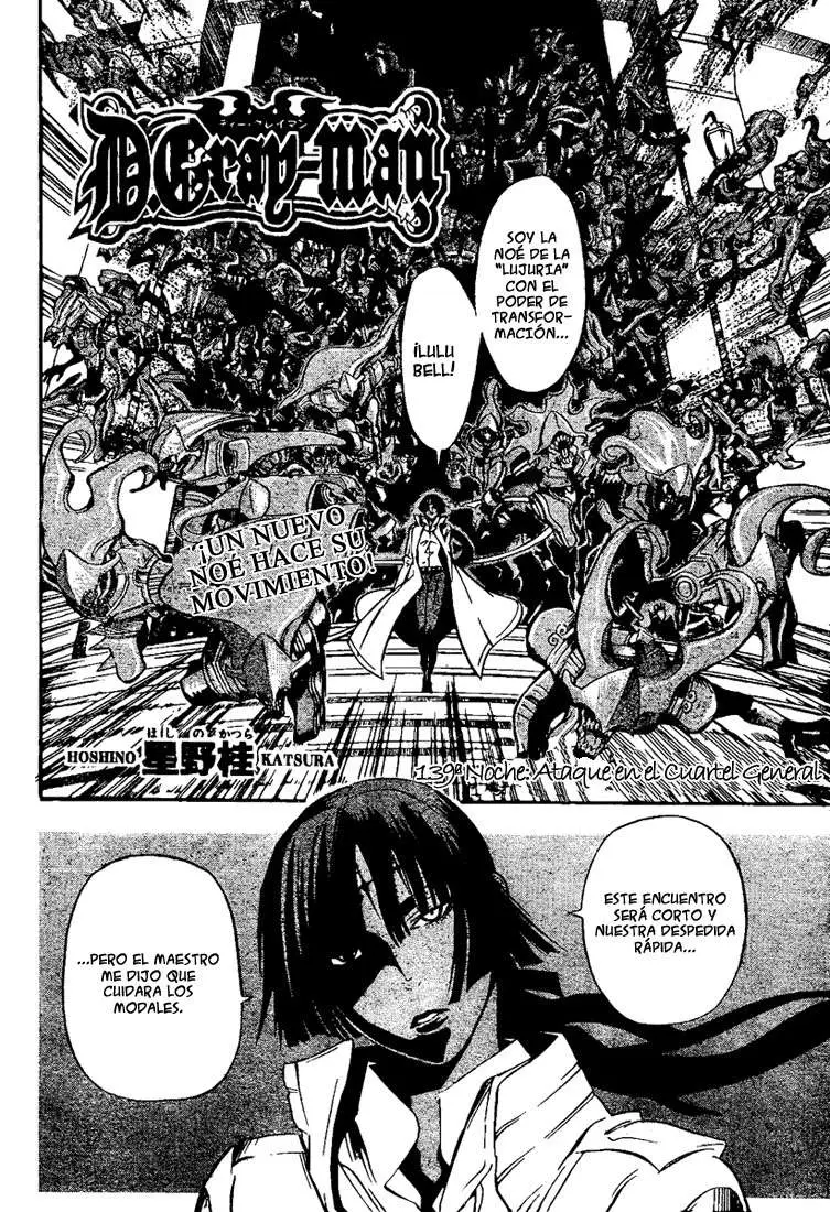 D.Gray-man capítulo 139, página 5