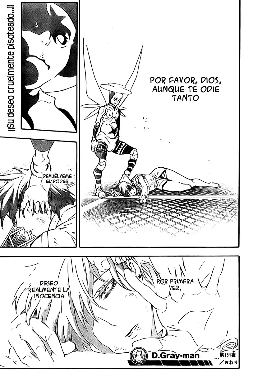 D.Gray-man capítulo 151, página 17