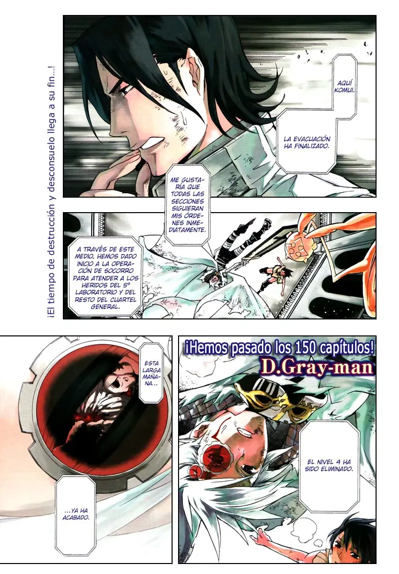 D.Gray-man capítulo 156, página 2