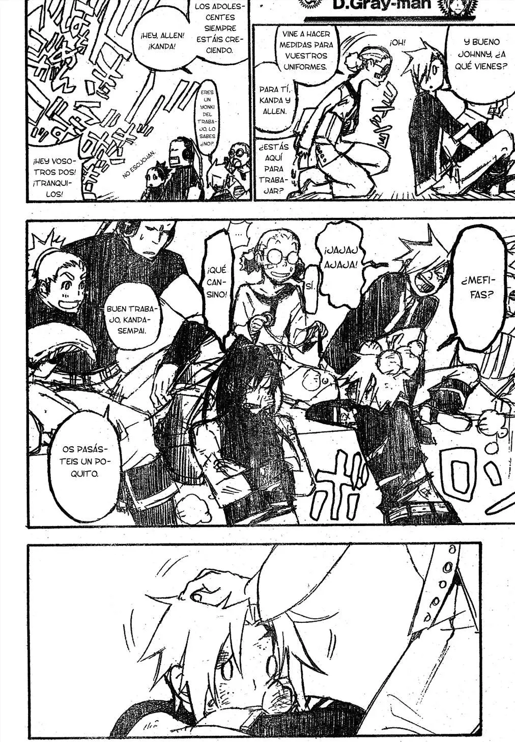 D.Gray-man capítulo 157, página 6