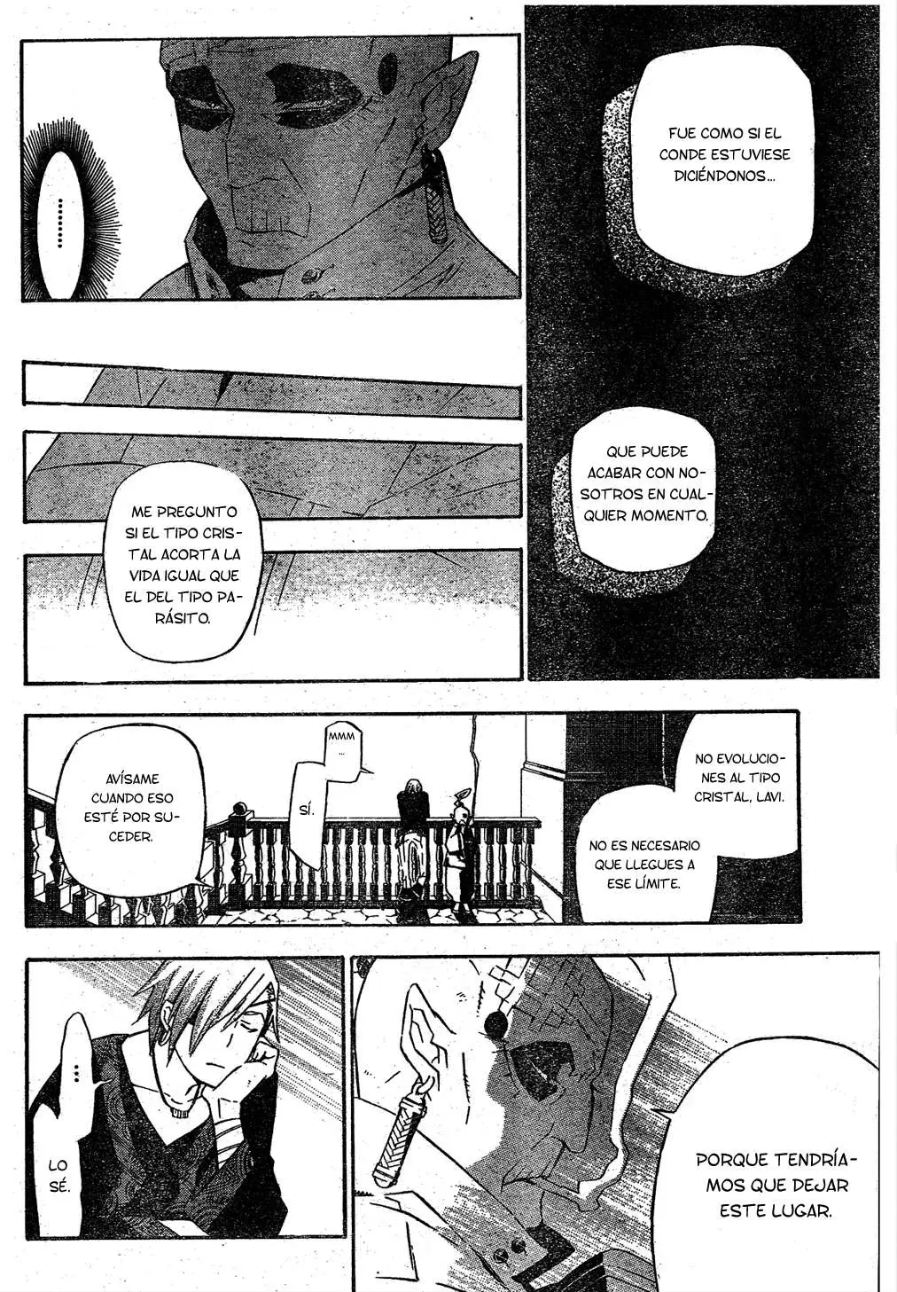 D.Gray-man capítulo 157, página 12
