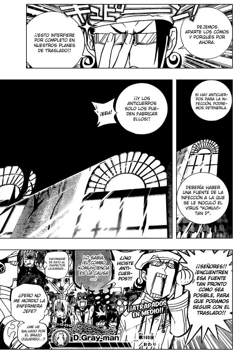 D.Gray-man capítulo 160, página 16