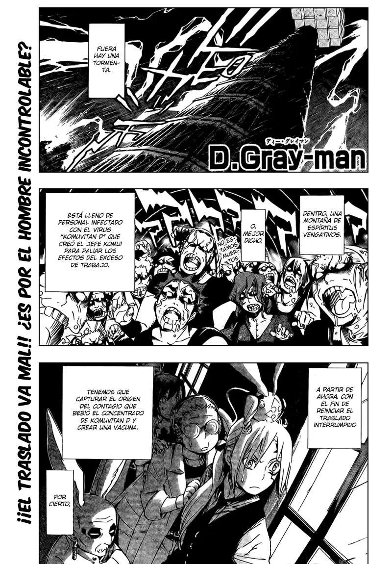 D.Gray-man capítulo 161, página 2