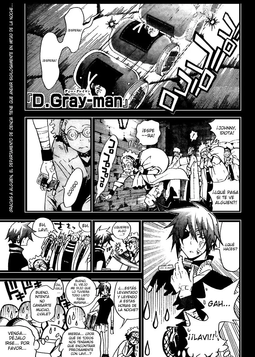 D.Gray-man capítulo 163, página 1