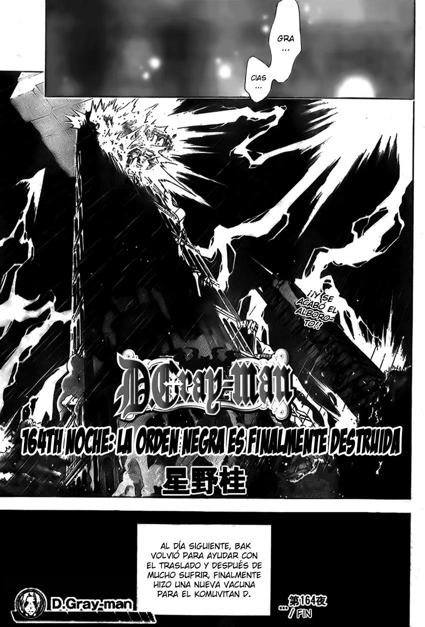 D.Gray-man capítulo 164, página 15
