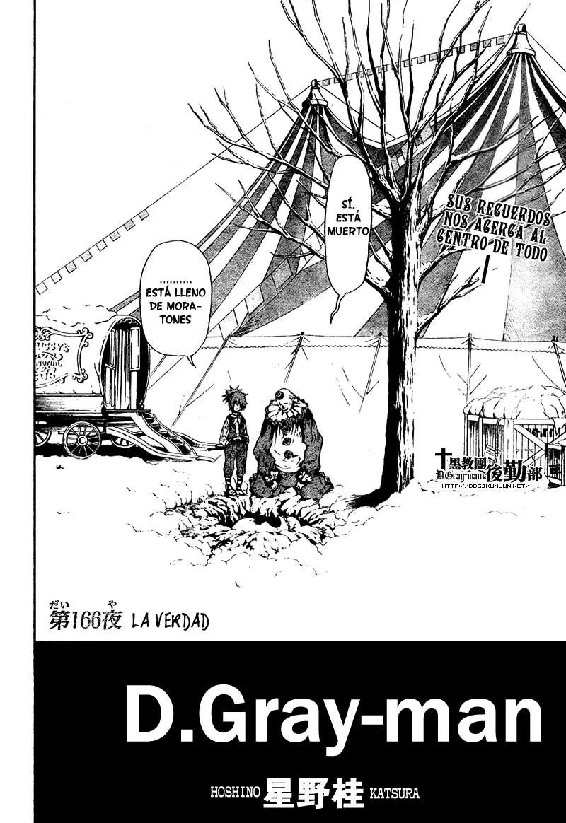 D.Gray-man capítulo 166, página 2