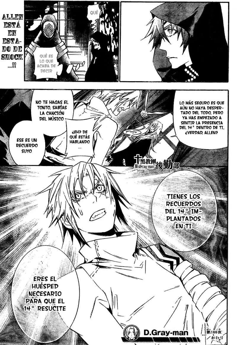 D.Gray-man capítulo 166, página 15