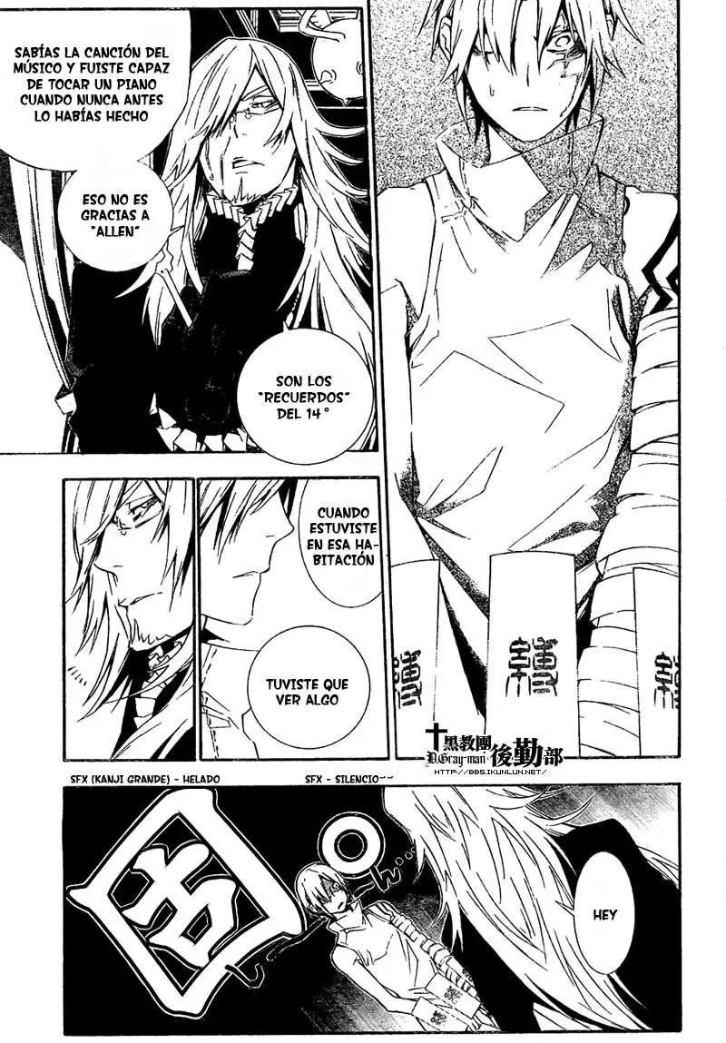 D.Gray-man capítulo 167, página 3