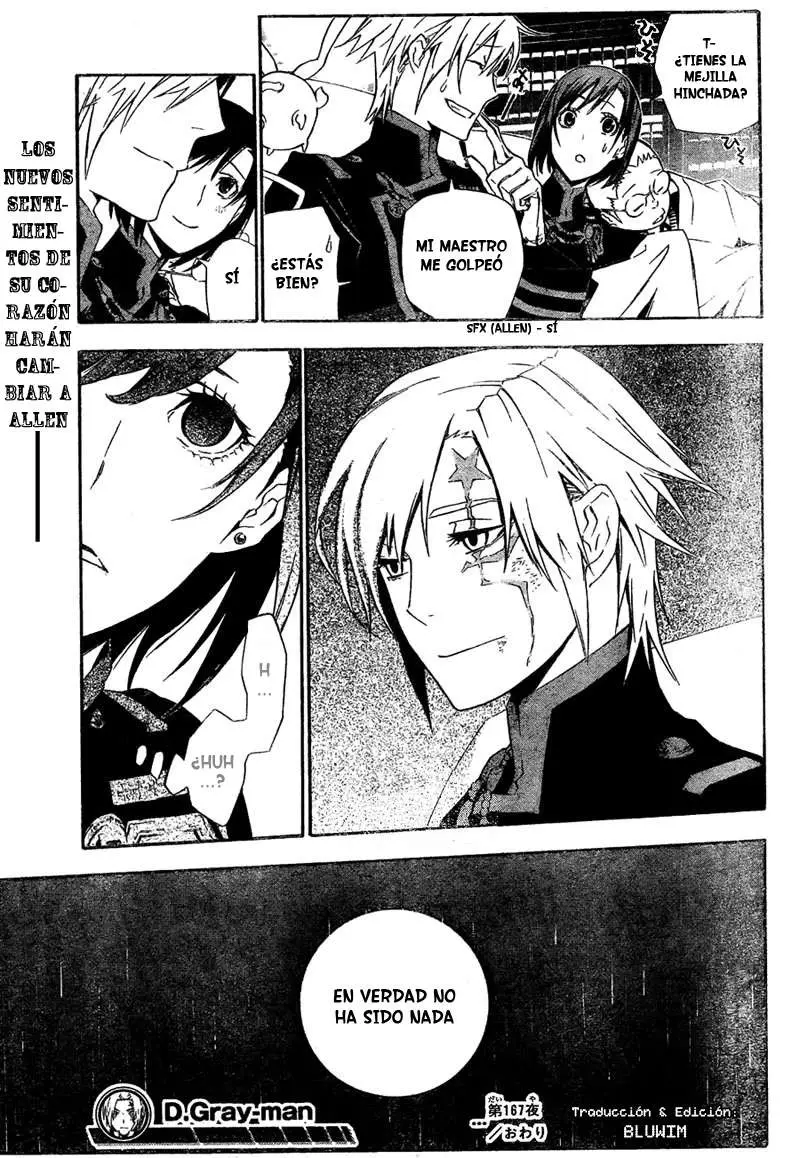 D.Gray-man capítulo 167, página 15