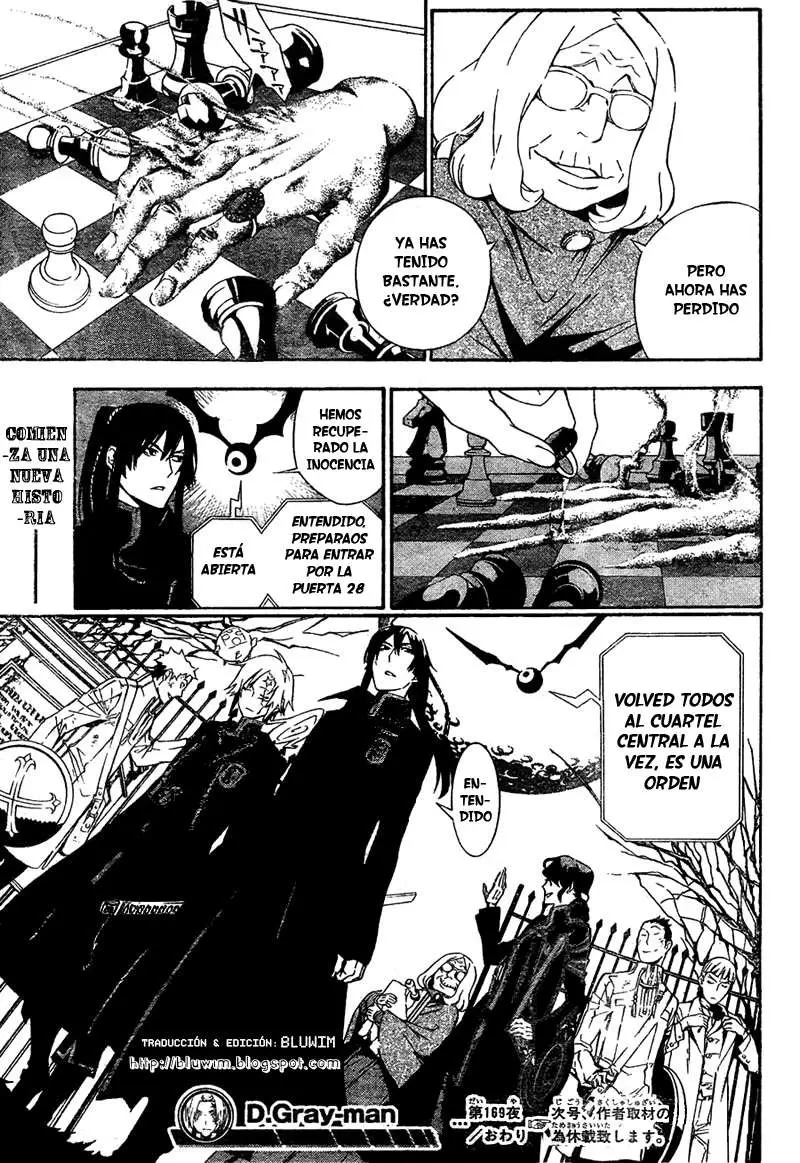 D.Gray-man capítulo 169, página 16
