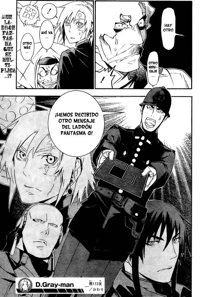 D.Gray-man capítulo 172, página 16