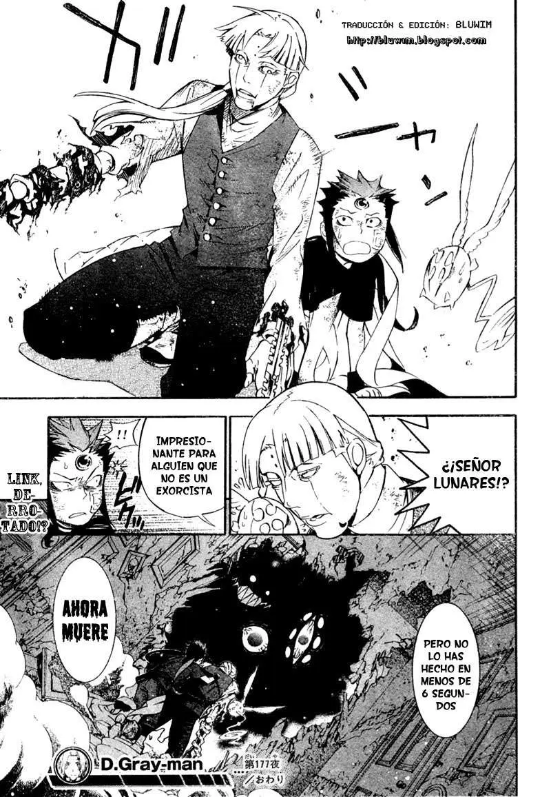 D.Gray-man capítulo 177, página 17