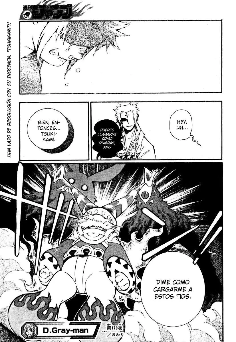 D.Gray-man capítulo 179, página 18