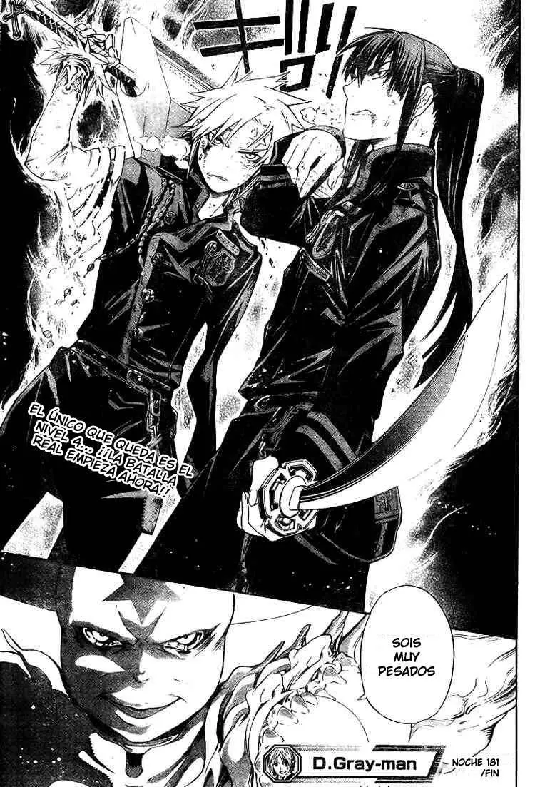 D.Gray-man capítulo 181, página 17