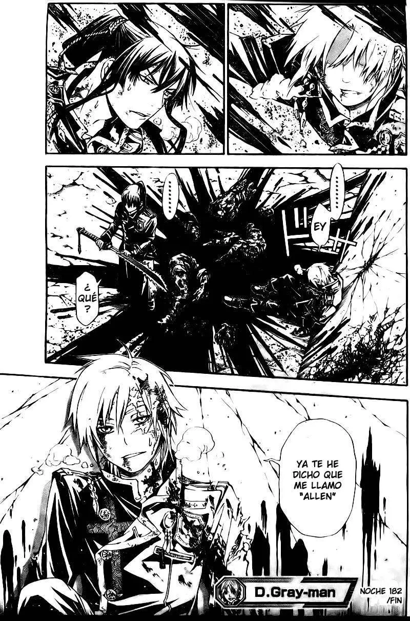 D.Gray-man capítulo 182, página 17