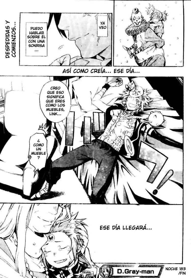 D.Gray-man capítulo 183, página 19