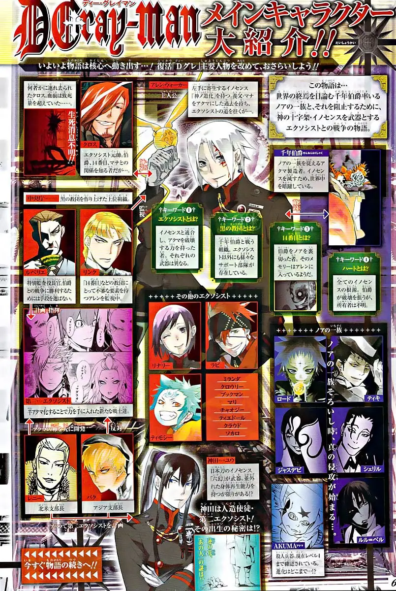 D.Gray-man capítulo 187, página 4