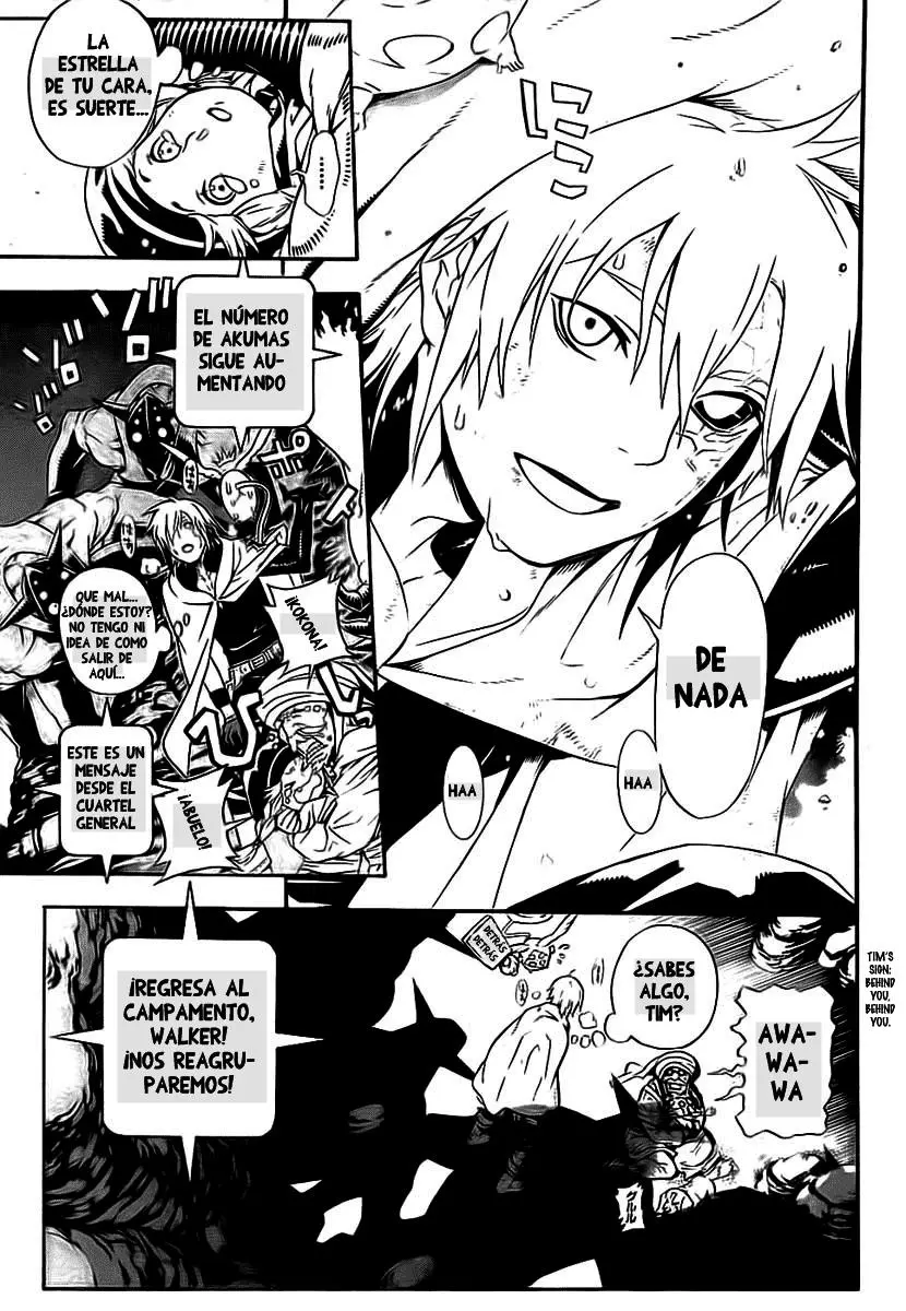 D.Gray-man capítulo 187, página 20