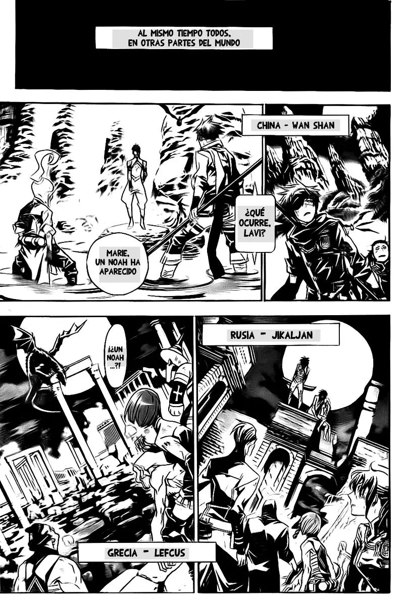 D.Gray-man capítulo 187, página 34