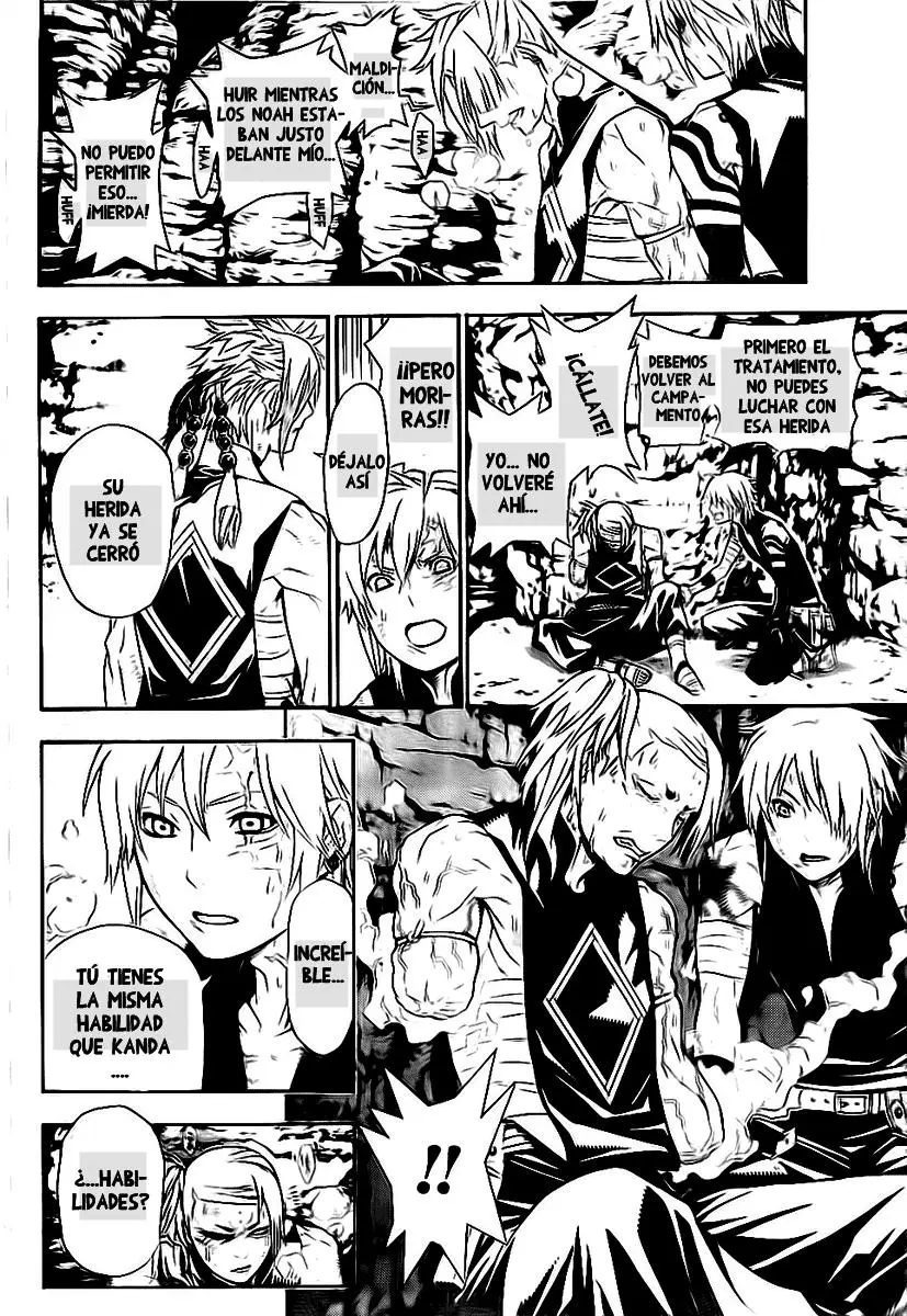 D.Gray-man capítulo 187, página 37