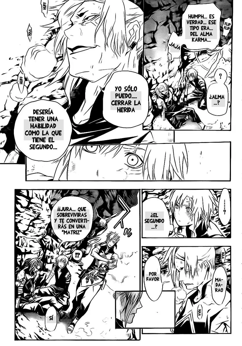 D.Gray-man capítulo 187, página 38
