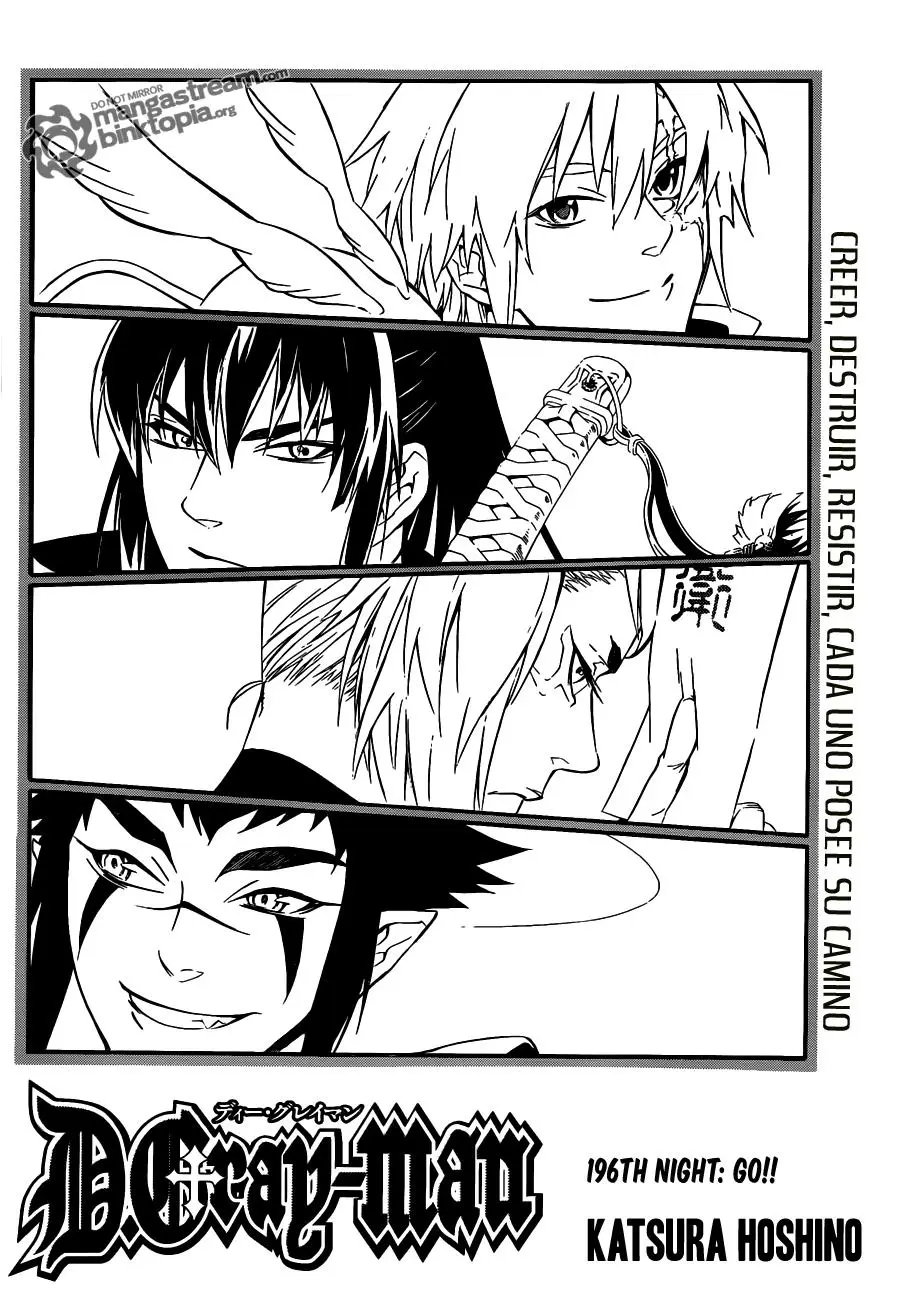 D.Gray-man capítulo 196, página 2