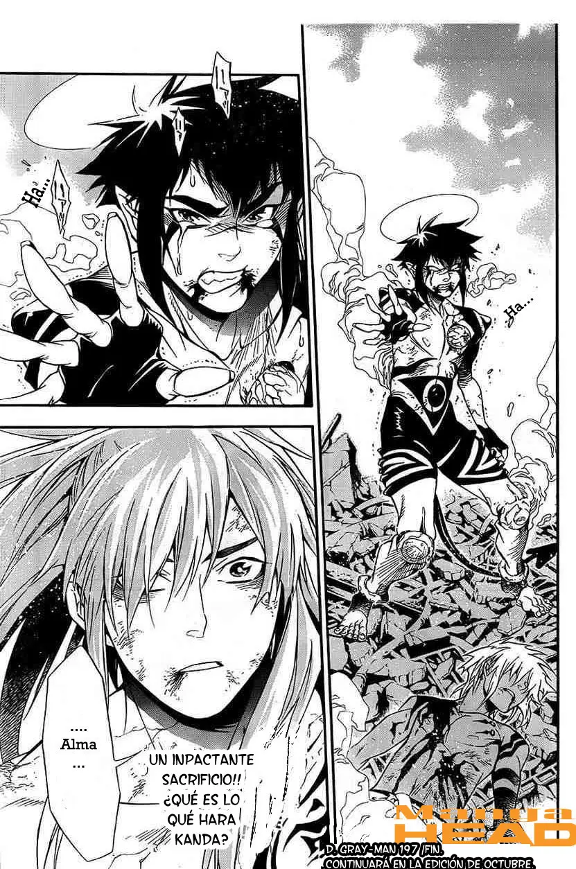 D.Gray-man capítulo 197, página 30