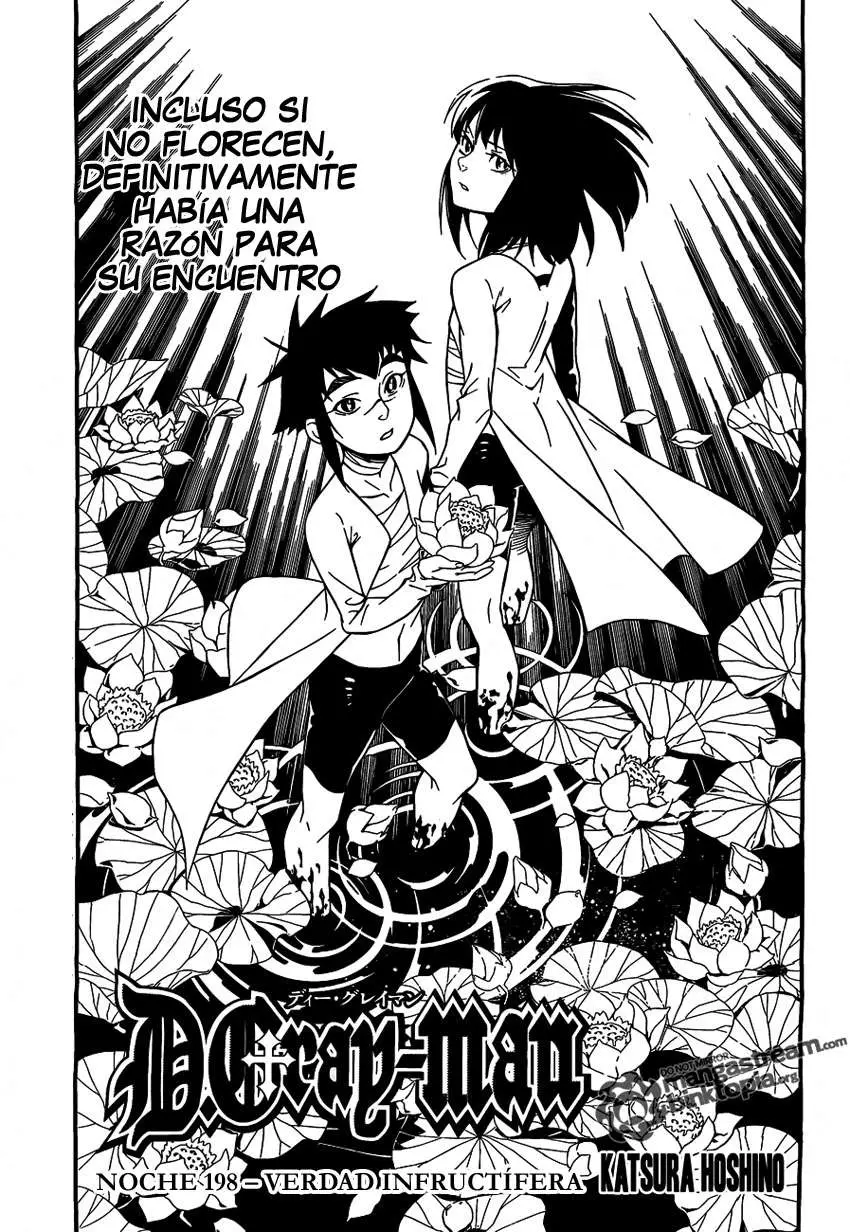 D.Gray-man capítulo 198, página 1