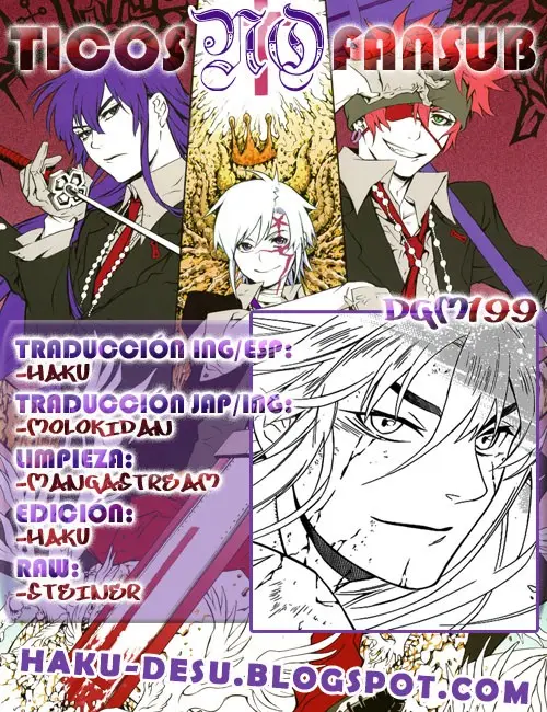 D.Gray-man capítulo 199, página 30