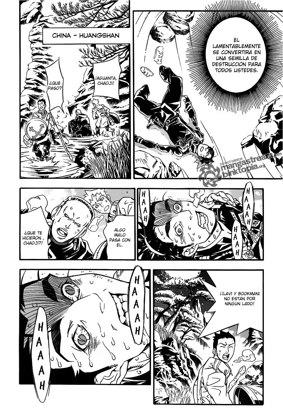 D.Gray-man capítulo 200, página 18
