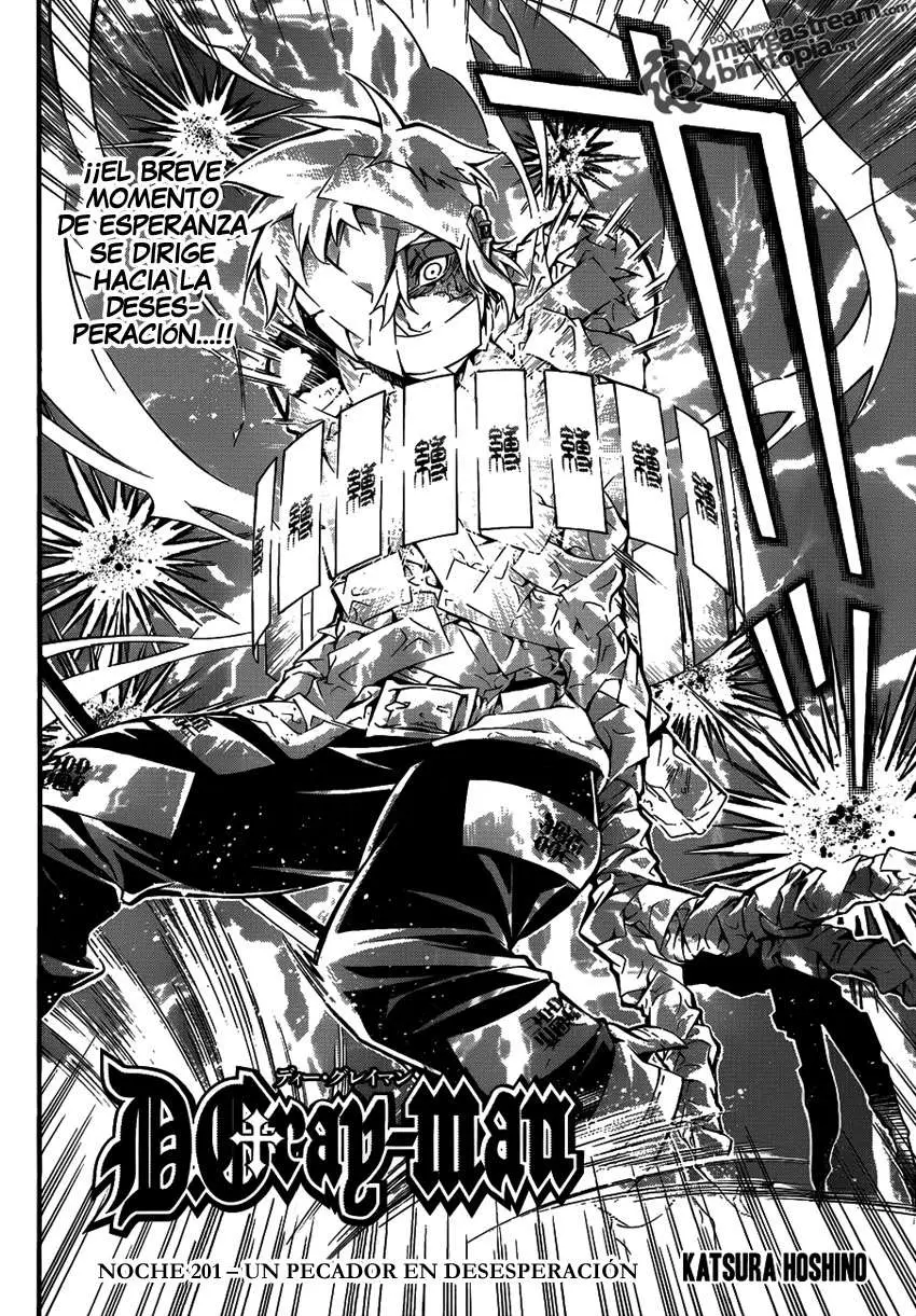D.Gray-man capítulo 201, página 2