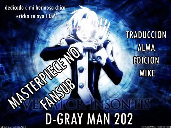 D.Gray-man capítulo 202, página 1