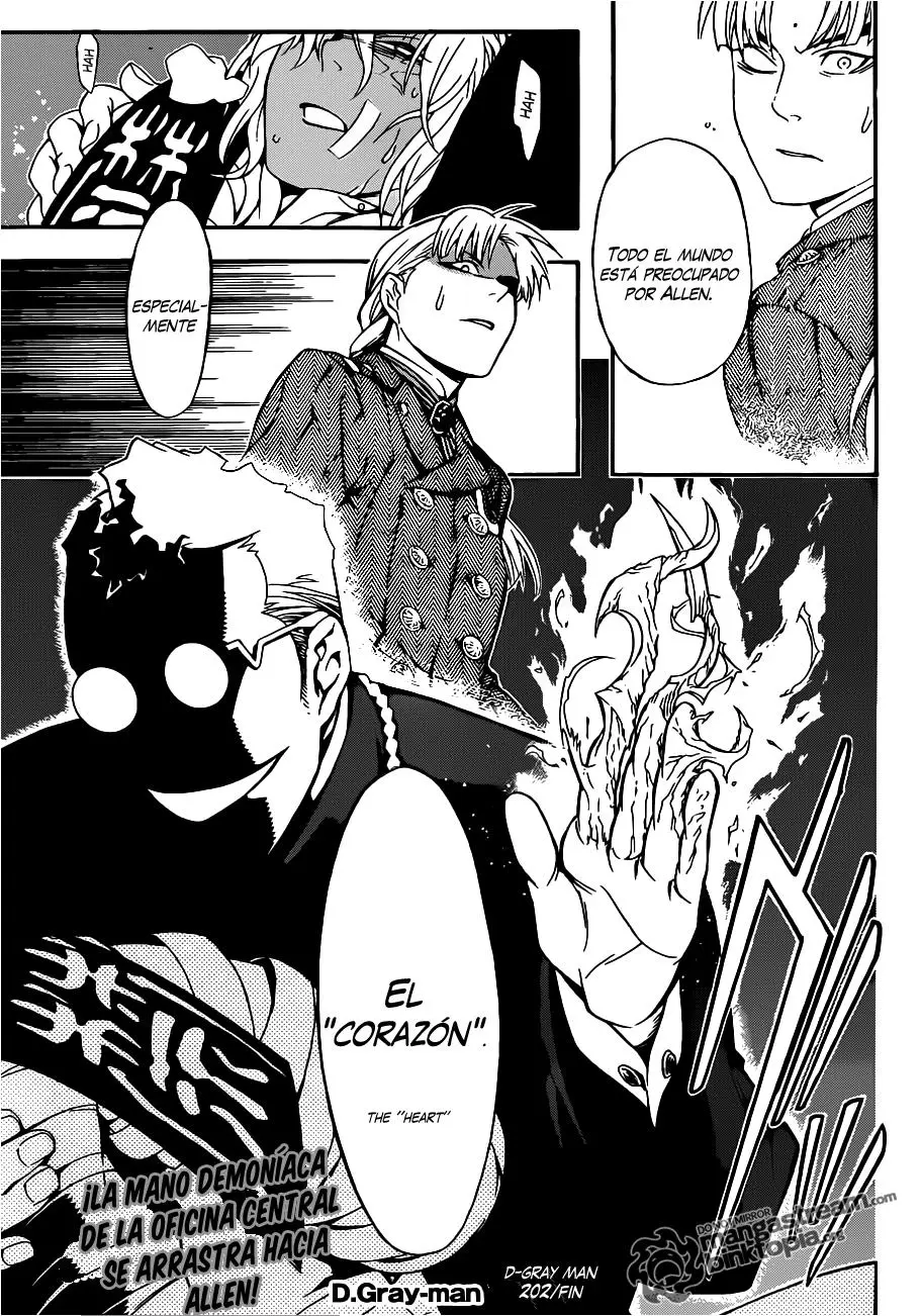 D.Gray-man capítulo 202, página 34