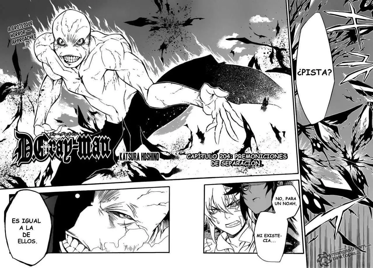 D.Gray-man capítulo 204, página 2