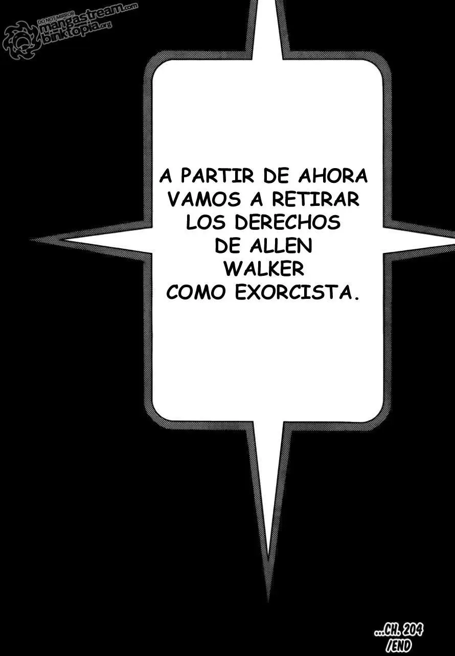 D.Gray-man capítulo 204, página 29