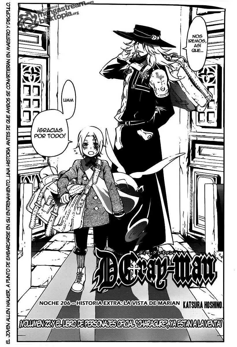 D.Gray-man capítulo 206, página 1
