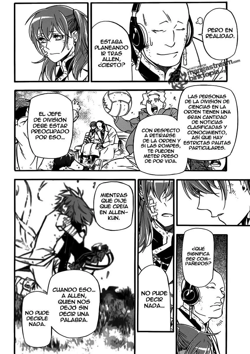 D.Gray-man capítulo 207, página 18